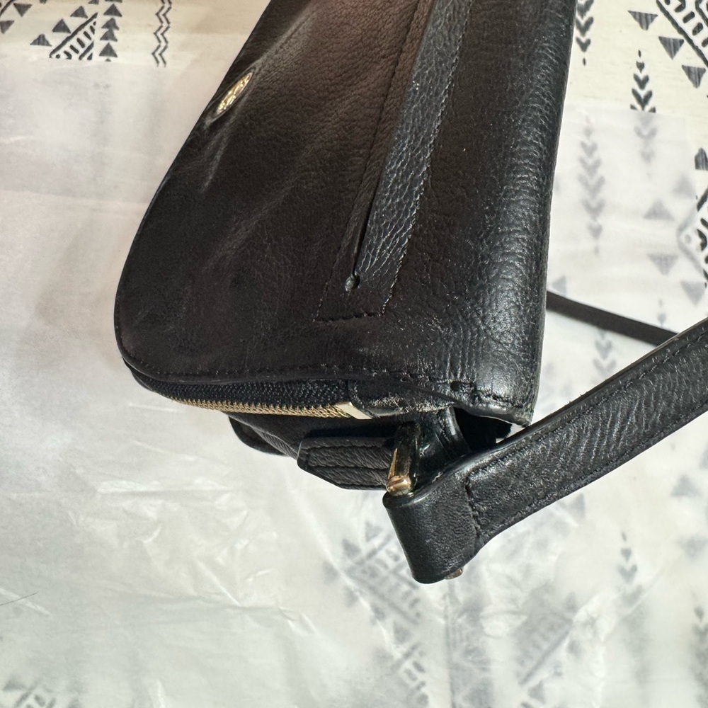 Tory Burch Black Leather Crossbody Bag - Picture 6 of 7